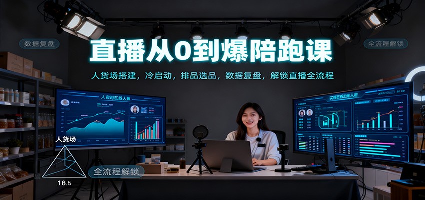 20251123142234-692318aa718b4.jpg 直播从0到爆陪跑课:人货场搭建,冷启动,排品选品,数据复盘,解锁直播全流程