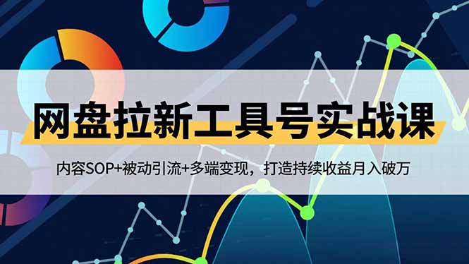 （16687期）网盘拉新工具号实战课，内容SOP+被动引流+多端变现，打造持续收益月入破万网赚项目-副业赚钱-互联网创业-资源整合网创云库