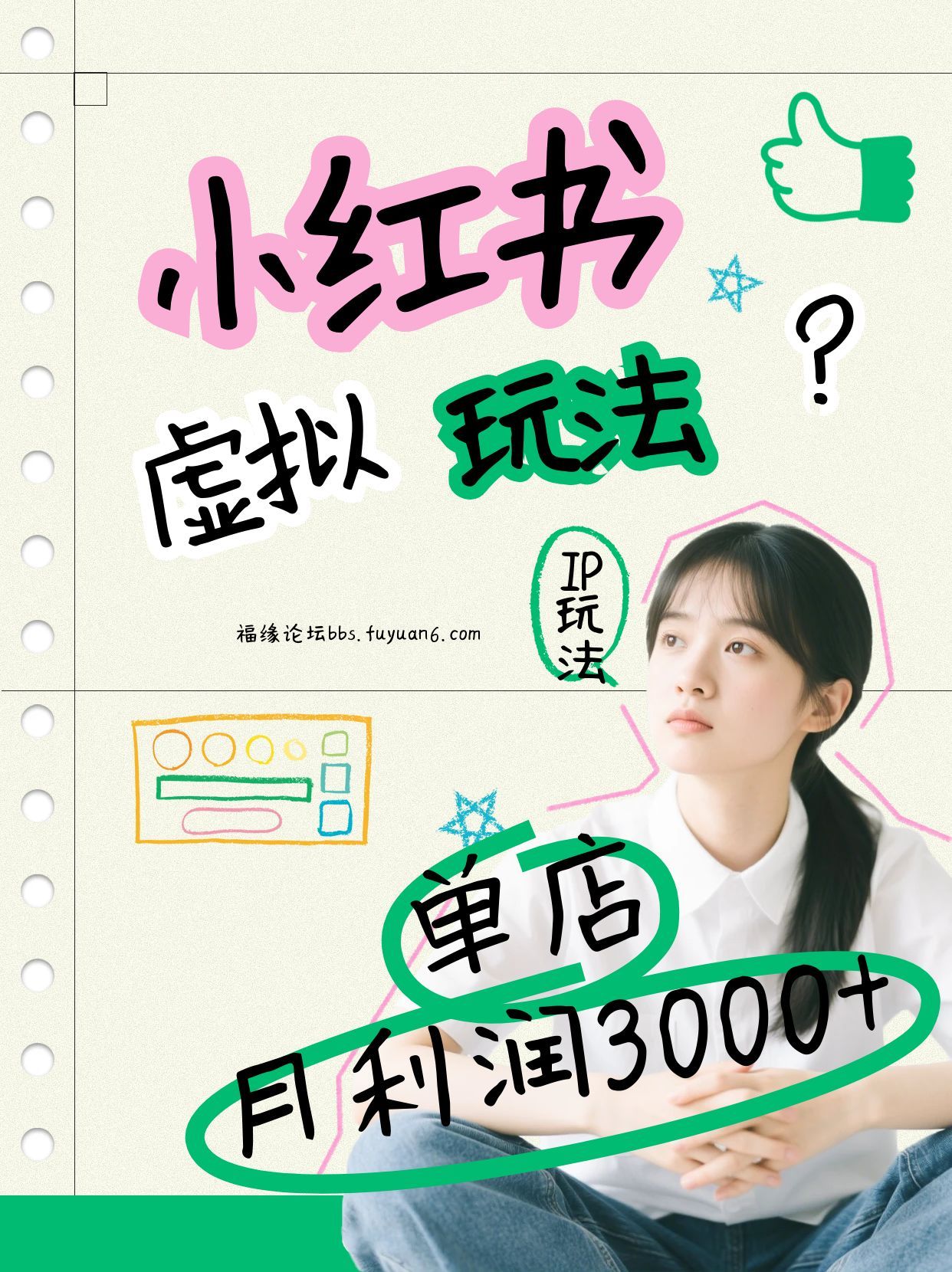 20260107043713-695de2f912b59.jpg 小红书虚拟玩法(铺货流和单品玩法),单店月利润3000+,IP打法+原创商品(0违规)