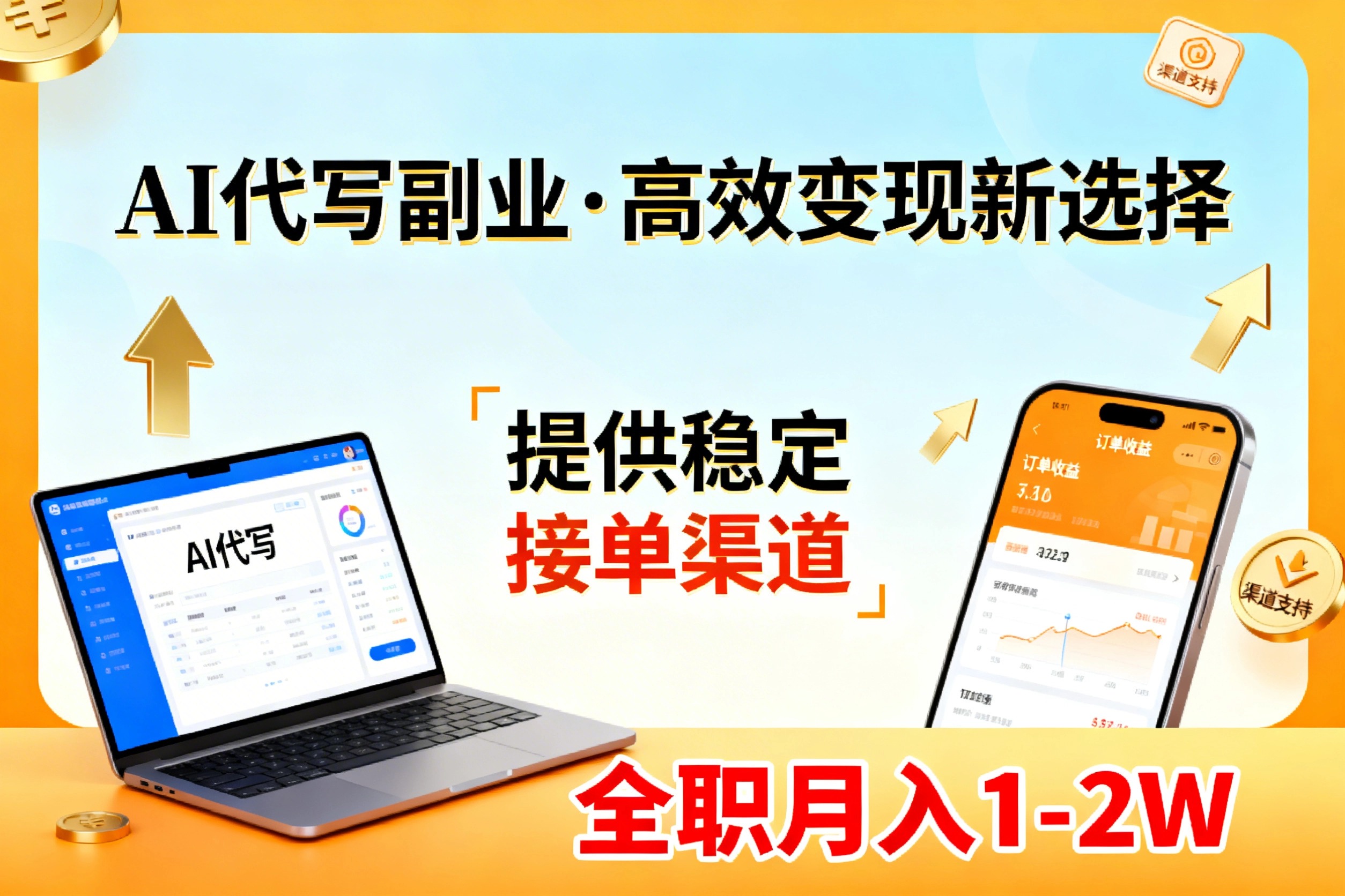 20260228052727-69a27cbf0aa31.jpg (17446期)AI代写副业,高效变现,提供渠道,永不失业副业兼职 全职月入1-2W【SOP手册】