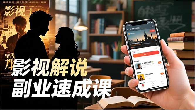 （16740期）Tk影视解说副业速成课，软件安装、全流程实操、爆款预设，新手两周变现网赚项目-副业赚钱-互联网创业-资源整合网创云库