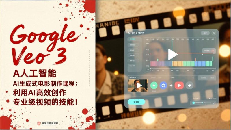 （17032期）Google Veo 3人工智能AI生成式电影制作课程：利用AI高效创作专业级视频的技能！网赚项目-副业赚钱-互联网创业-资源整合网创云库