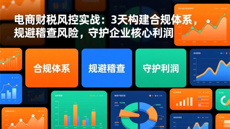 （17197期）电商财税风控实战：3天构建合规体系，规避稽查风险，守护企业核心利润网赚项目-副业赚钱-互联网创业-资源整合网创云库