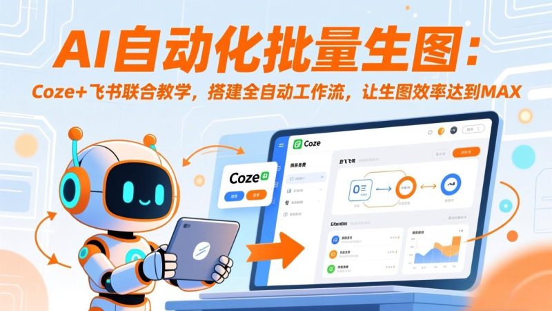 （17575期）AI自动化批量生图：Coze+飞书联合教学，搭建全自动工作流，让生图效率达到MAX网赚项目-副业赚钱-互联网创业-资源整合网创云库